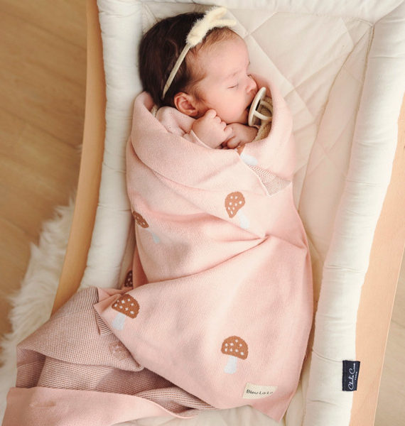 Coperta Fungi 100% cotone