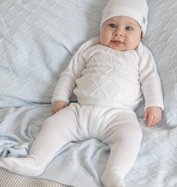 Completo Met con cappellino (3 pezzi) 100% cotone