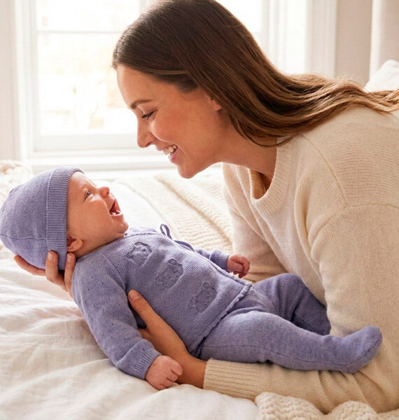 Completo 3 pezzi ghettina e maglia neonato 100% cotone