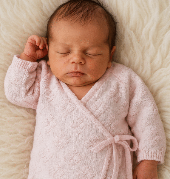 Set per neonati rosa 100% cotone con o senza cappellino