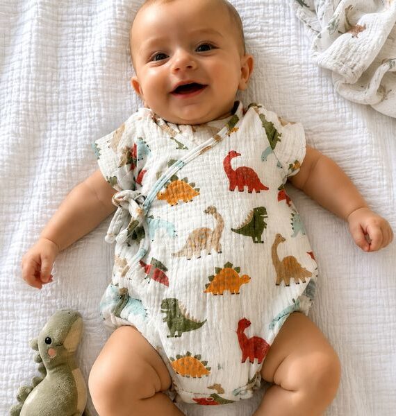 Tutina DINO 100% COTONE