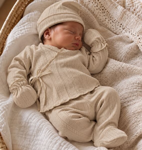 SET PRIMO CAMBIO  POINT (4 PEZZI) 100% COTONE